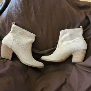 Ivanka Trump suede booties